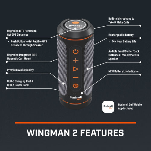 Bushnell Golf GPS Wingman 2