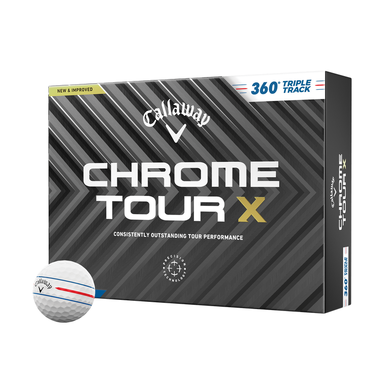 Chrome Tour X 360 Triple Track White