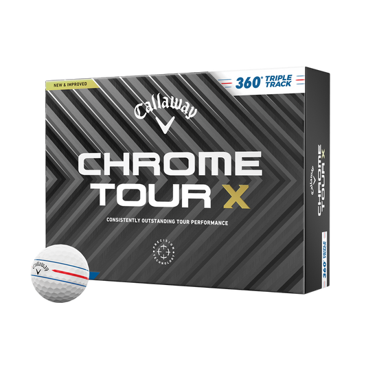 Chrome Tour X 360 Triple Track White